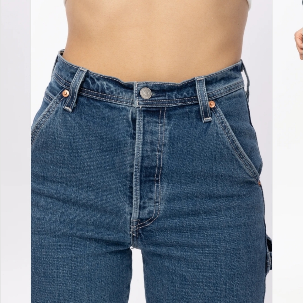Levi's RIBCAGE Straight Utility High Rise Jeans - Picture 7 of 12